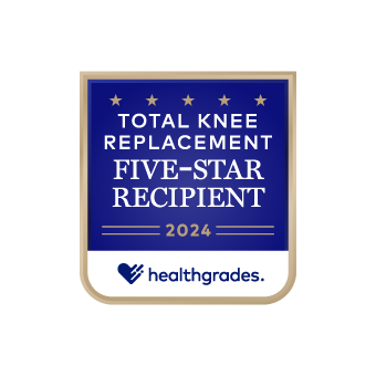 Healthgrades Total Knee Replacement 5 Star award #20