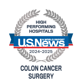 US News High Performing Colon Cancer award #5