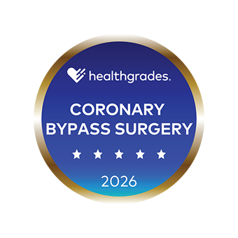 Healthgrades Coronary Bypass Surgery 2026 award #25