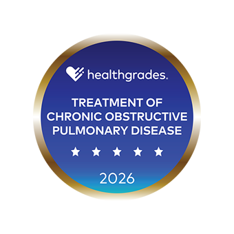 Healthgrades Treatment of Chronic Obstructive Pulmonary Disease 2026 award #29